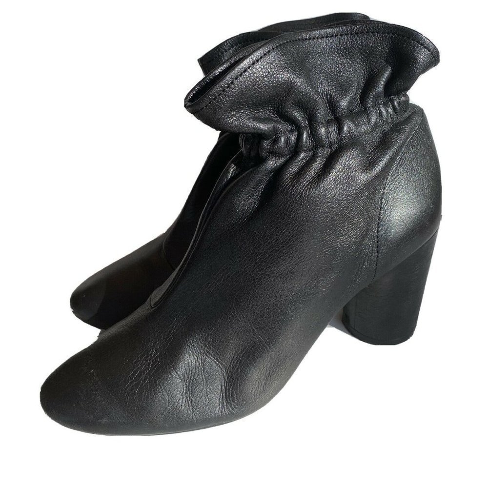Crosswalk Leather Pull On Ankle Boots Women’s